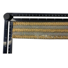 定制鞋面辅料毛线股绳机器编织多色凉鞋拖鞋鞋材来样加工