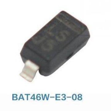 BAT46W-E3-08肖特基二极管 SOD-123 原装100V整流二极管现货