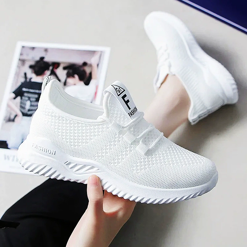 Женская обувь 2025, экспортная новая легкая повседневная обувь, кроссовки, дышащая обувь, спортивная обувь на мягкой подошве, на низком каблуке