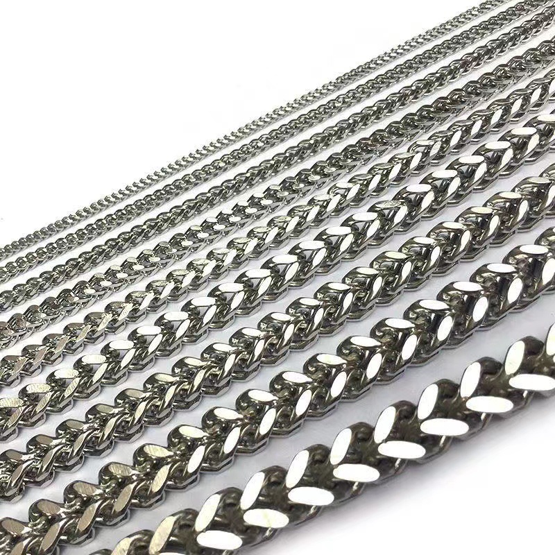 Men's Cuban Link Bracelet Stainless Steel Waterproof Jewellery_voghion.com
