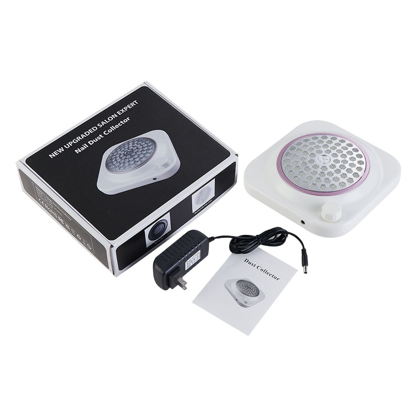 80W de alta potencia de la aspiradora de uñas portátil colector de polvo centrífugo aspiradora de escritorio de gran succión transfronteriza al por mayor