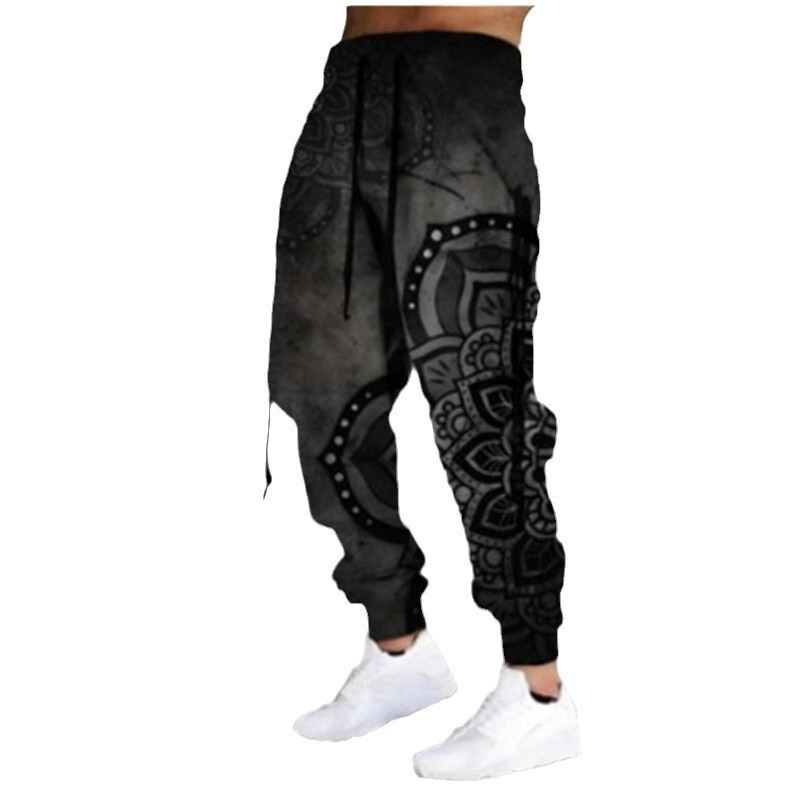 temu spell more manufacturers supply spell more cross-border foreign trade new 3D printing sports casual pants