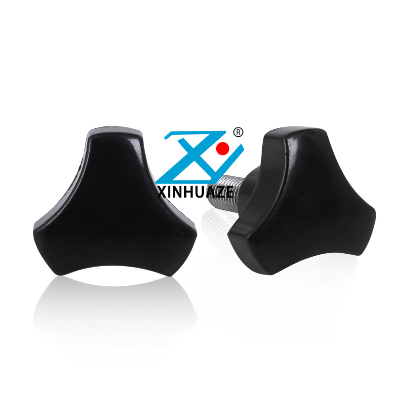 鑫华泽胶木三角形手柄手拧螺丝三角形把手电木星型手柄梅花旋钮