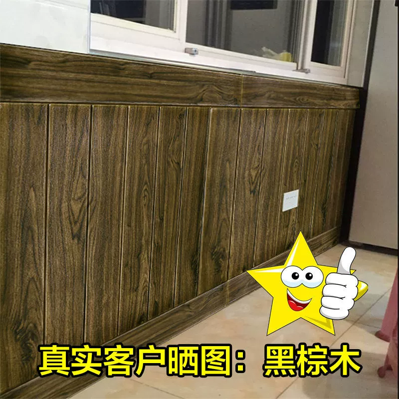 Self-adhesive waterproof wallpapers, three dimensional sticker on wall, 3D