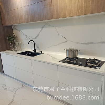 customized Artificial stone Quartz Marble mesa desktop cupboard kitchen furniture TOILET Restroom