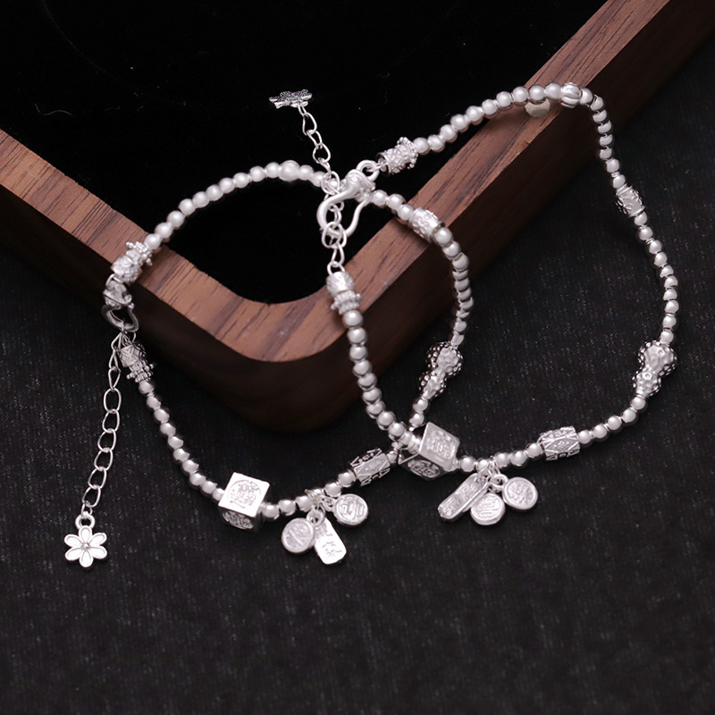 2025 New Vintage Chinese-Style Health and Blessing Small Gourd Beaded Bracelet Conveying Good Wishes 2025 New Vintage Chinese-Style Health and Blessing Small Gourd Beaded Bracelet Conveying Good Wishes