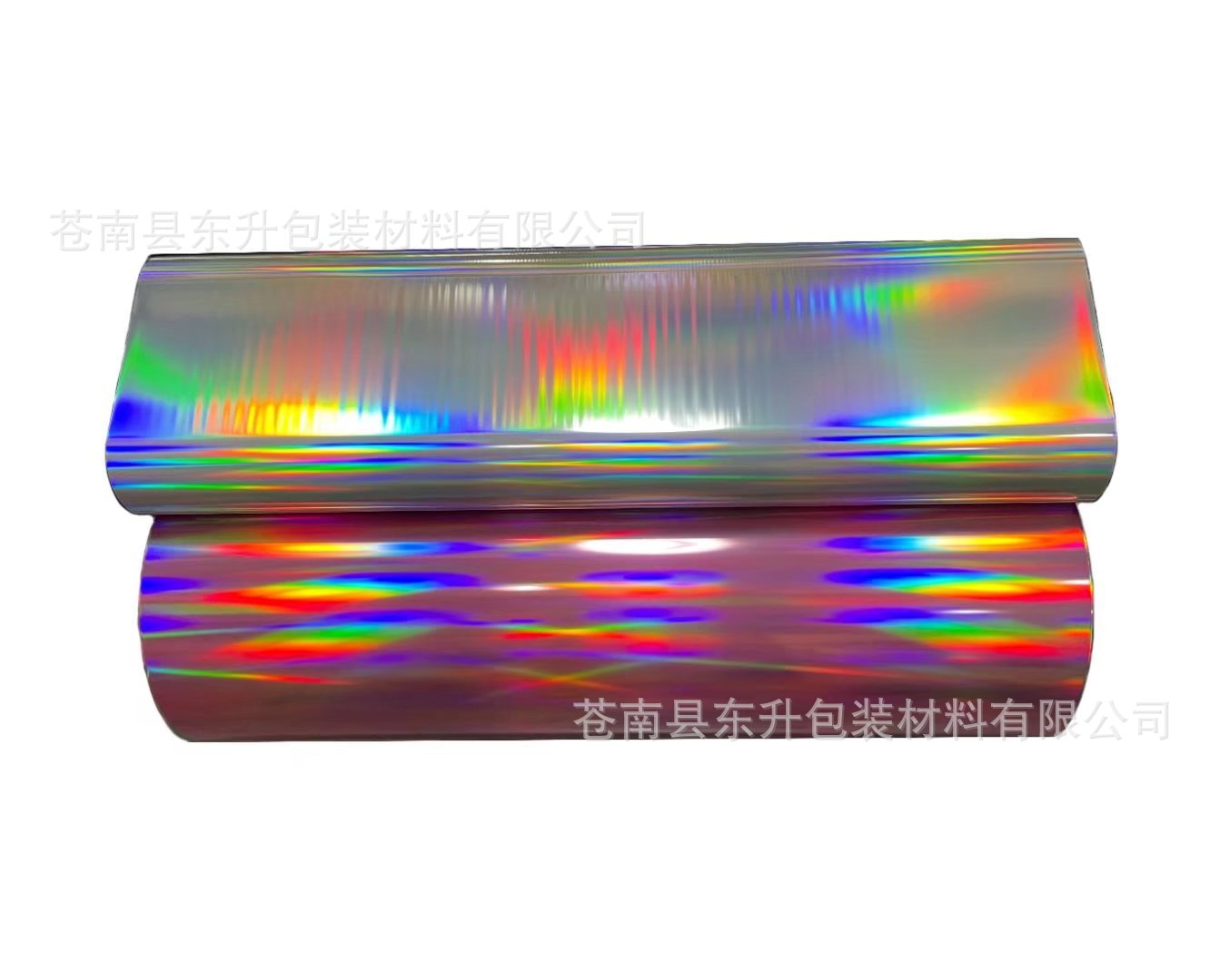 原头厂家供应OPP素面粉红色镭射膜，素面玫瑰金，素面彩色镭射膜