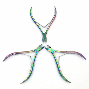 Factory direct supply nail tools dead skin pliers 8715b pedicure pliers gray nail pliers nail groove special dead skin scissors