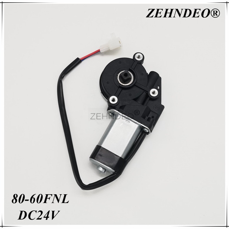汽车配件旋转水箱罩直流电机24伏门窗玻璃升降器移动马达ZEHNDEO