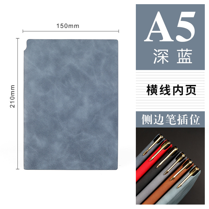 A5ノートはペンを持って柔らかい面を挿入します。|undefined