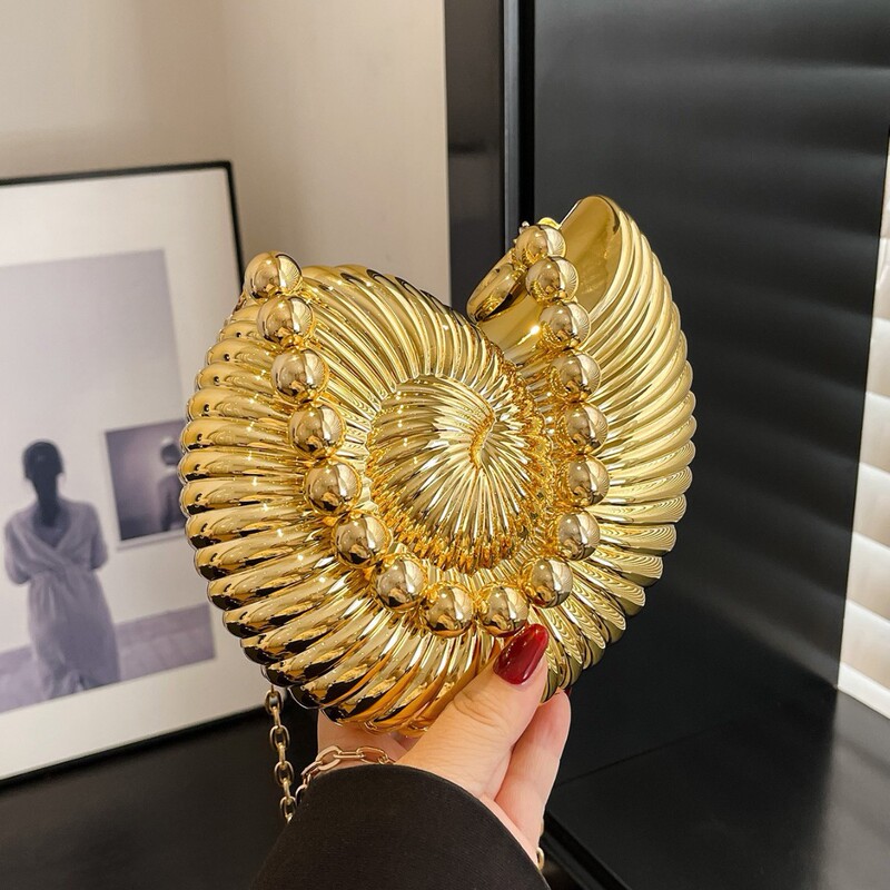 Cross-Border New Model Conch Bag 2026 Summer Fashion Acrylic Evening Bag Bags Cosmetics Crossbody Women's Bag Wholesale