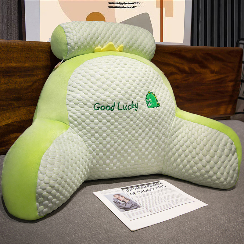 Estilo de moda dinosaurio verde Bean Ice Bean Waist Support