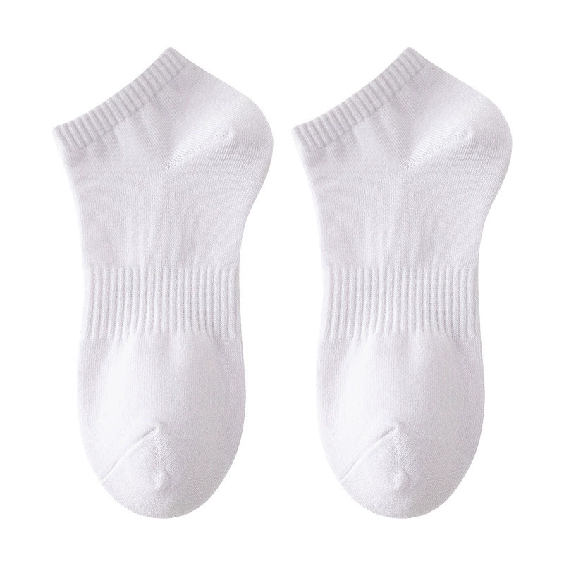 Thin summer knee socks for men and women, absorbs sweat and smell, mid-length