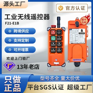 定制f21-e1b单梁起重机电动葫芦行车龙门吊机 工业无线遥控器禹鼎