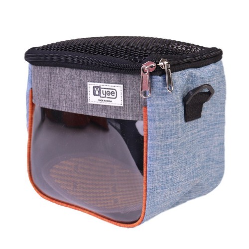 yee hamster take-out cage pet rabbit take-out bag guinea pig flower rat out bag portable breathable cage