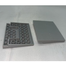 �羳MOC����ĳ��4515������ľС����ͨ��6*8б��DIY�������