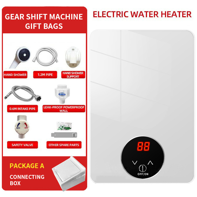 国境を越えたインスタント電気温水器 110V 家庭用インスタント加熱小型シャワーインテリジェント恒温バス省エネ|undefined