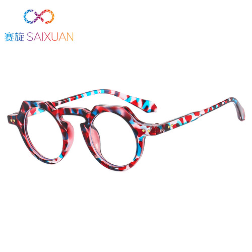  Autumn New Round Sunglasses for Men, Cross-border Retro Round Frame, Versatile Fashion Sunglasses for Women, Sunlasses