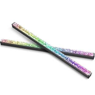 Rgb 5V 3-Pin Divine Light Synchronization Chassis Aluminum Shell Diamond Light Strip Desktop Computer Decorative Light Streamer