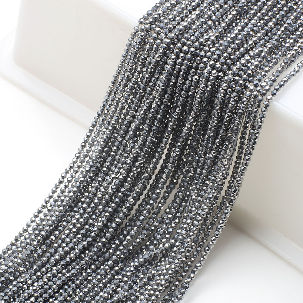 10g Weight Beads Jewelry Making Type 2MM Jewelry Making Size DIY Jewelry Accessories Classification 3 Pieces Per Pack Quantity Glass Material Solid Color Pattern Plating Design Elegant, Simple Style, Streetwear Style 3 Pieces Per Pack 2MM Glass Solid Color DIY Jewelry Accessories Beads 27