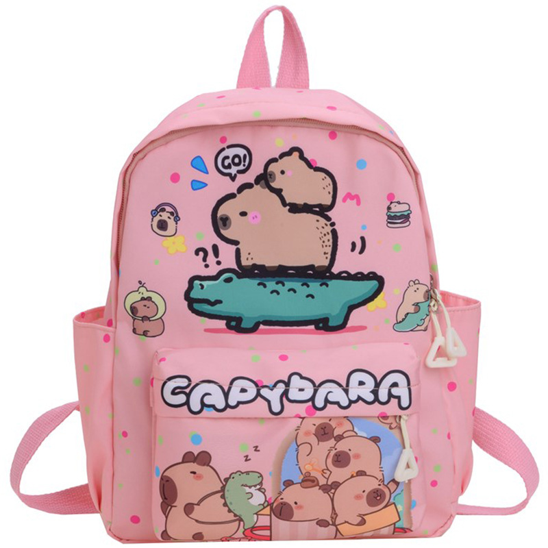Jardín de infantes transfronterizos lindas mochilas de impresión casuales mochilas de dibujos animados de gran capacidad mochilas para niños y niñas