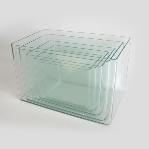 Fish tank set tank mini small glass aquarium living room desktop ornamental landscaping creative ecological goldfish tank