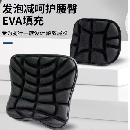 Double Motorcycle 3D Shock-Absorbing Seat Cushion Cover, Heat-Insulating and Sun-Proof, Suitable for All Seasons, Long-Distance Riding, Nk250 Rear Seat Cushion
