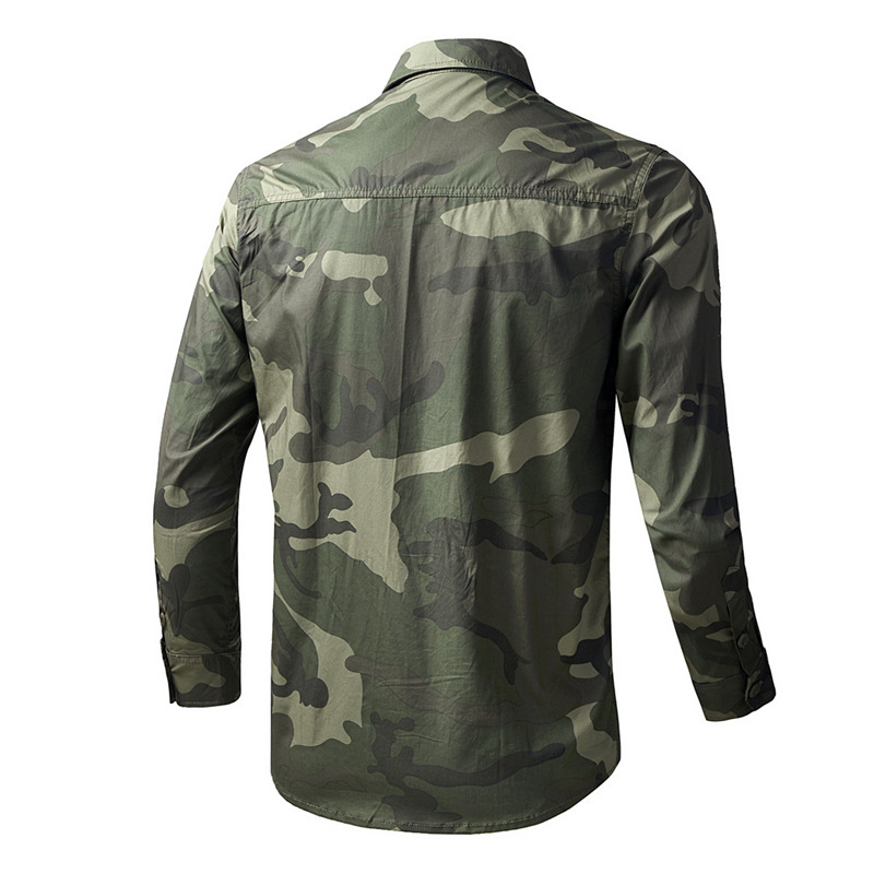 Nuevas camisas transfronterizas de manga larga de hombre primavera y otoño, chaqueta de ropa casual de jóvenes de mediana edad, chaqueta de camisa de moda