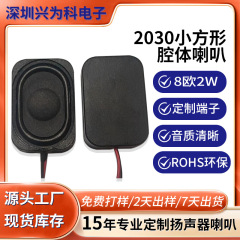 メーカー2030小型キャビティスピーカー8欧4欧2w内磁気拡音玩具スピーカー携帯電話