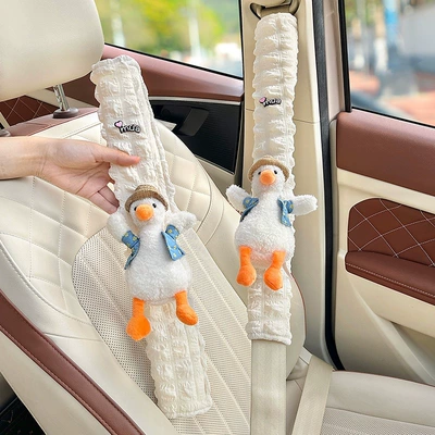 Seat belt shoulder pad – Protection, Anti-Wear Clothing for Women - come-on-duck-puff-shoulder-pads-49cm-pair