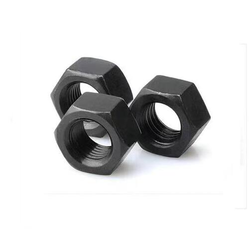 8.8 grade UNC American coarse thread nut, 5 grade British fine thread black hex nut 1/4-28 to 1-1/2