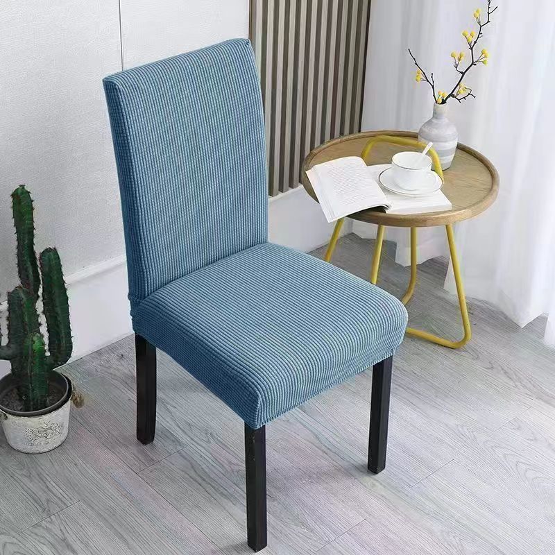 Cubierta de la silla cubierta de la silla elástica a cuadros cubierta de la silla de comedor universal casa hotel restaurante cubierta de asiento al por mayor