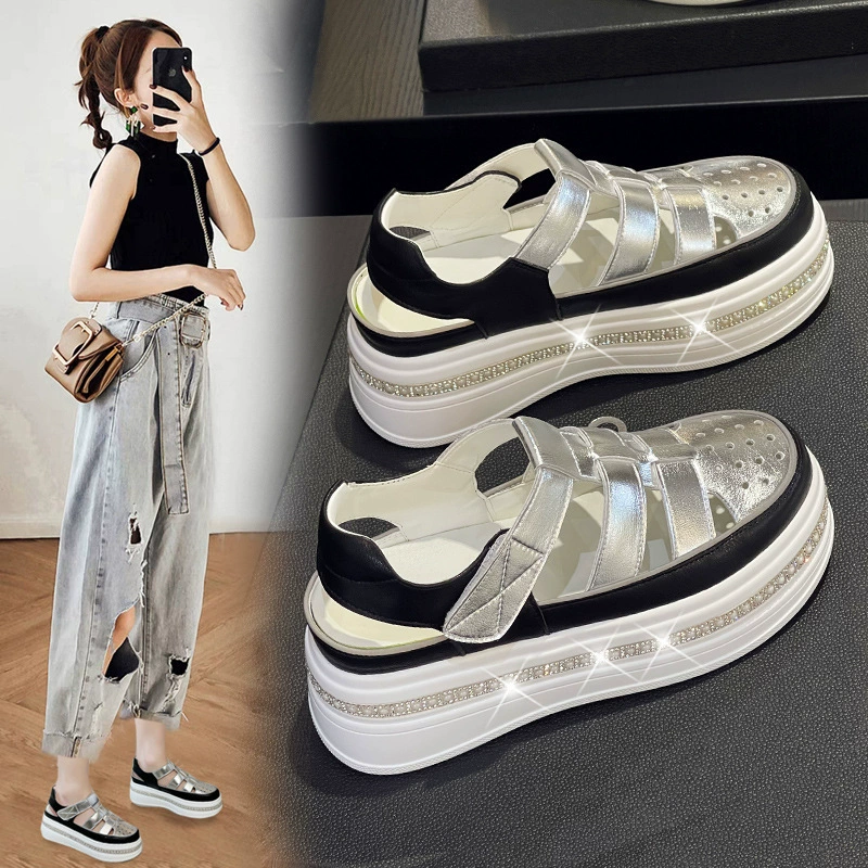 Summer footwear platform, universal high sandals, shoes