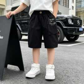 儿童卡通短裤2026新款男童夏装休闲裤宽松五分裤宝宝韩版薄短裤潮