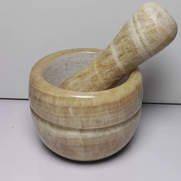 Waist drum beige jade