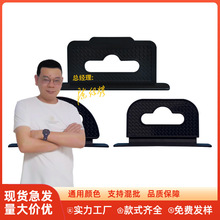 现货批发 pp大立体塑料飞机孔透明挂钩 磨沙塑胶包装盒平面挂勾