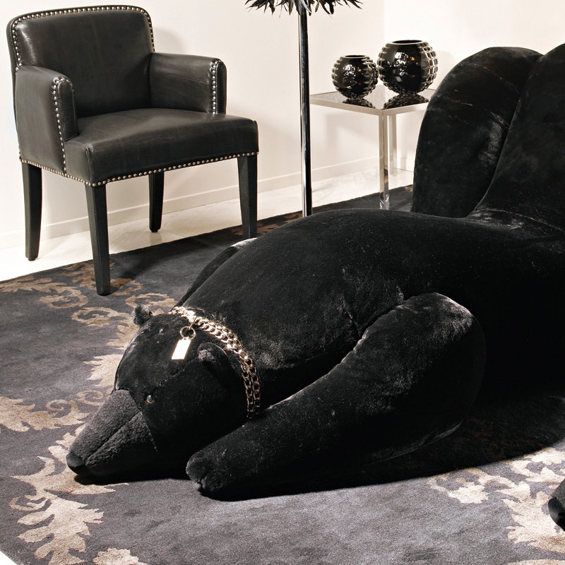 Luz de lujo hip Oso Polar sofá creativo salón balcón dormitorio diseñador red ocio sola silla sentado