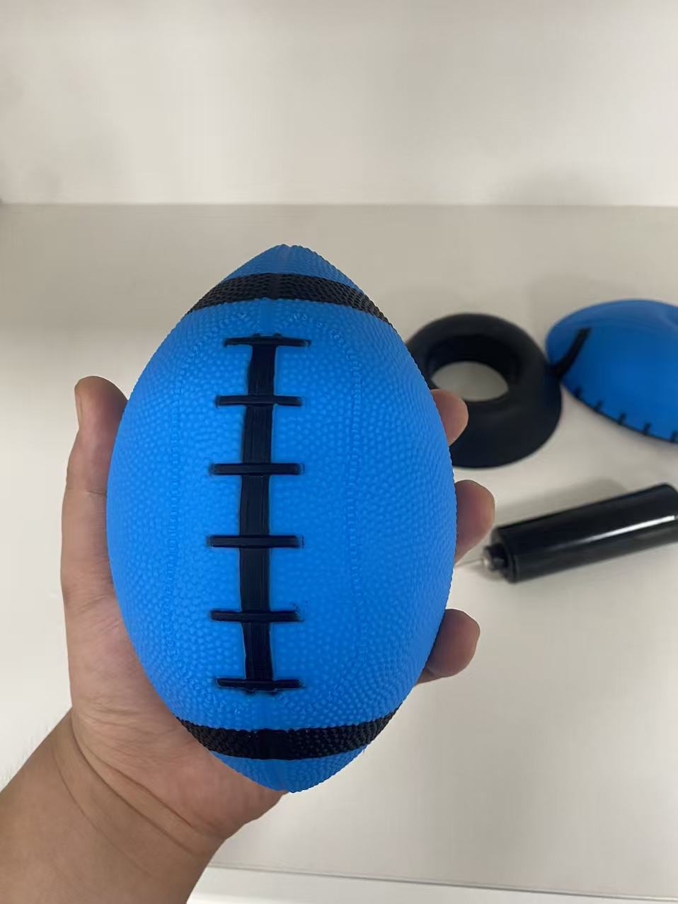 PVC bate de baloncesto juguetes inflables para niños pequeños deportes balón elástico para bebés en interiores al por mayor