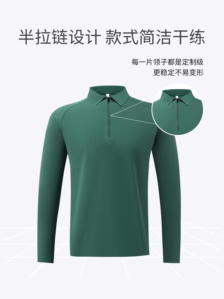 Camisas de polo deportivas de alta calidad, ropa de trabajo blanca, camiseta de collar para hombres, camiseta de polo de manga larga personalizada