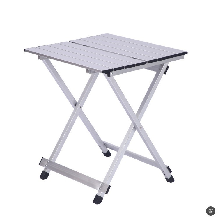 Mesa plegable de aleación de aluminio para exteriores mesa plegable para acampar mesa de camping barbacoa mesa de rollo de huevo portátil plegable image 3