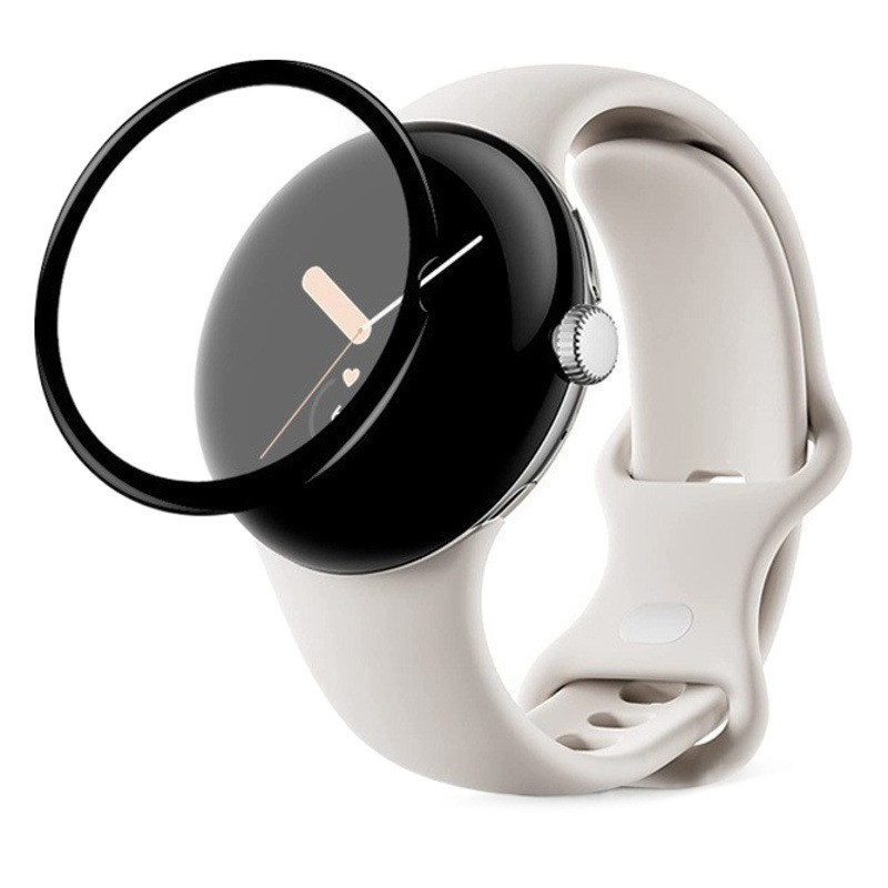 Adecuado para Google Pixel Watch2 reloj película de cerámica cubierta de pantalla completa PMMA material no bloquea la ventana