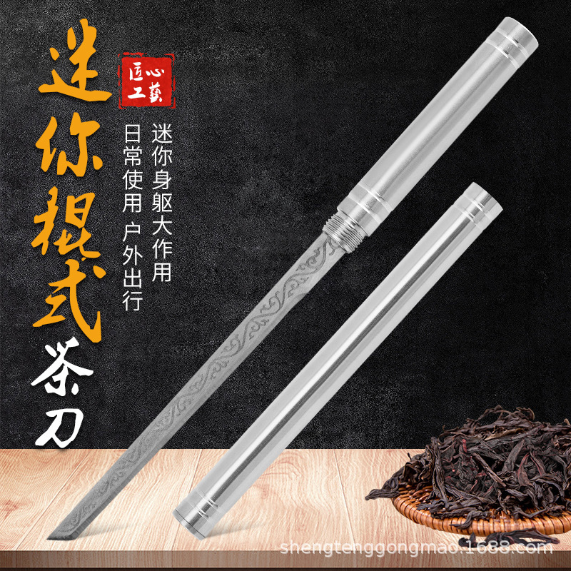 Cuchillos para acampar al aire libre Cuchillos portátiles de acero Bawang Mini Cuchillos para frutas multifuncionales