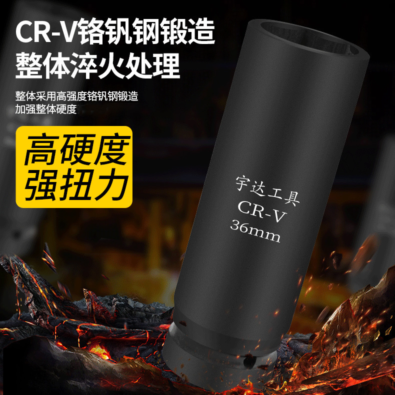 卸売在庫 1inch 長尺エアガン用ヘッド 160mm ヘビーデューティーソケットヘッド 25mm 六角ソケット 大型エアガン用ソケットセット|undefined