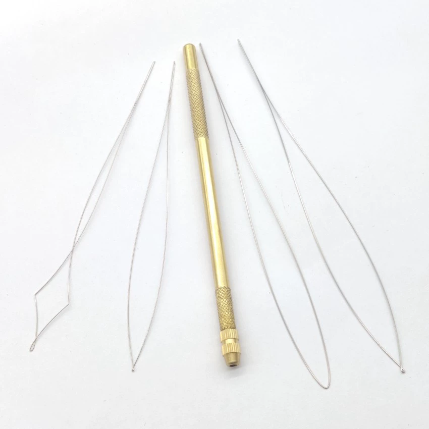 Инструмент для приема париков с 4 медными ручками на голову