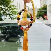 Автомобильная подвеска Бодхи персик Лотос Самшит Будда подвеска в национальном стиле Автомобильная подвеска линьинь 18 семян Автомобильная подвеска