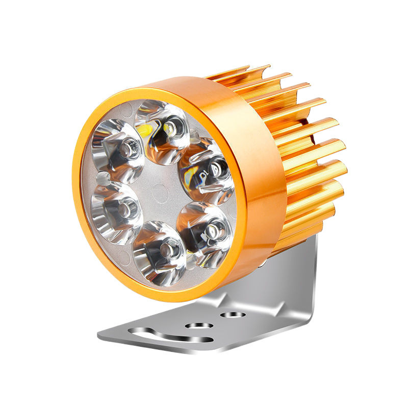 电动车led大灯摩托踏板三轮自行车前置强光聚光超亮12V-85V车前灯|undefined