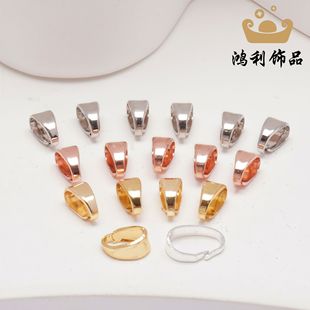 �朵������ӿ� 14K����ɫ���ӿ۵���������A���������