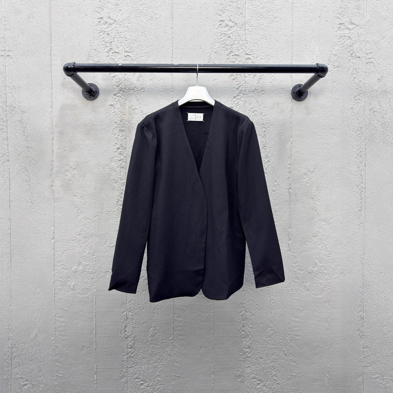 Cross-Border High Version High-Quality M6 Collarless All-Inclusive Casual Suit Jacket Os Loose Fit Same Style for Men and Women