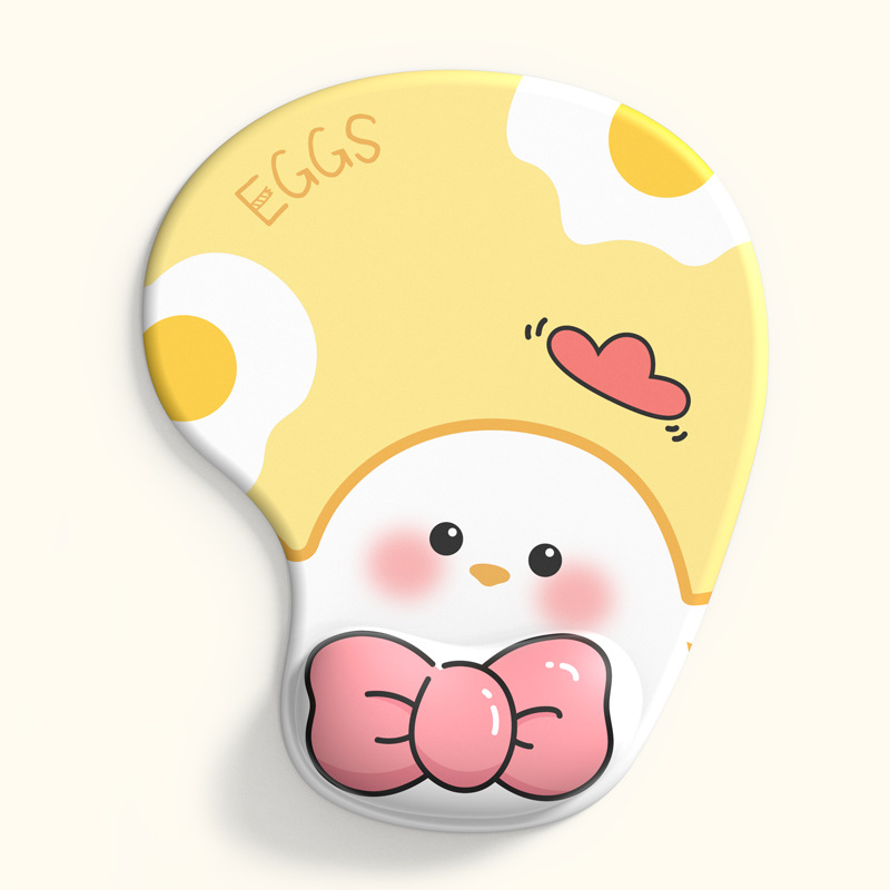 Alfombrilla de ratón almohadilla de muñeca de silicona tamaño pequeño lindo niños y niñas computadora de dibujos animados de Oficina Juego de mesa pad soporte de muñeca