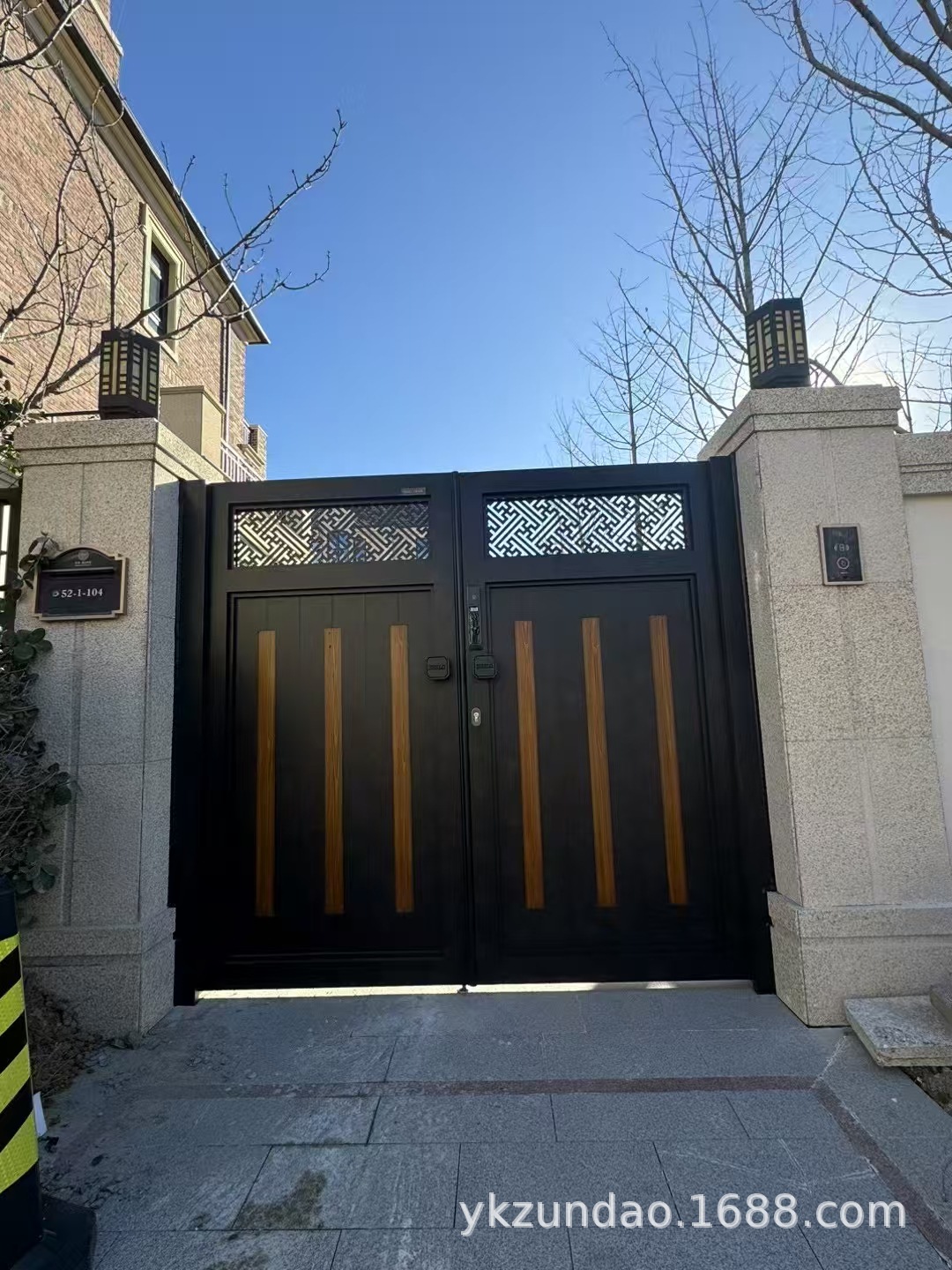 铸铝庭院门